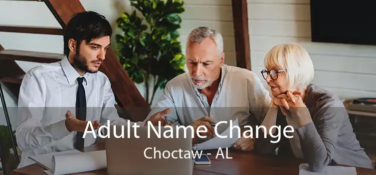 Adult Name Change Choctaw - AL