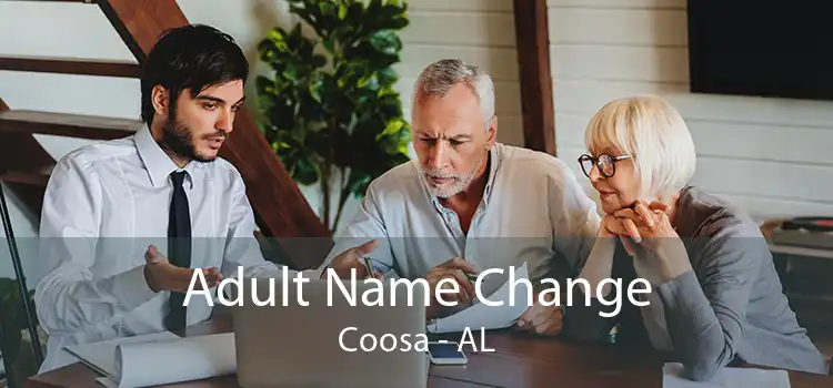  Adult Name Change Coosa - AL
