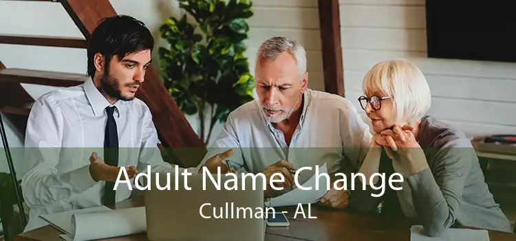  Adult Name Change Cullman - AL