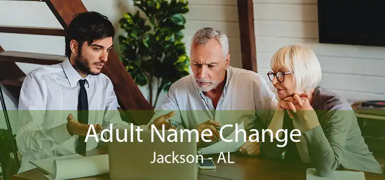  Adult Name Change Jackson - AL