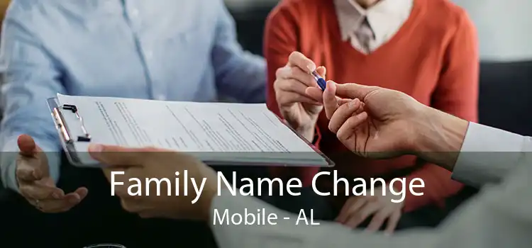  Family Name Change Mobile - AL