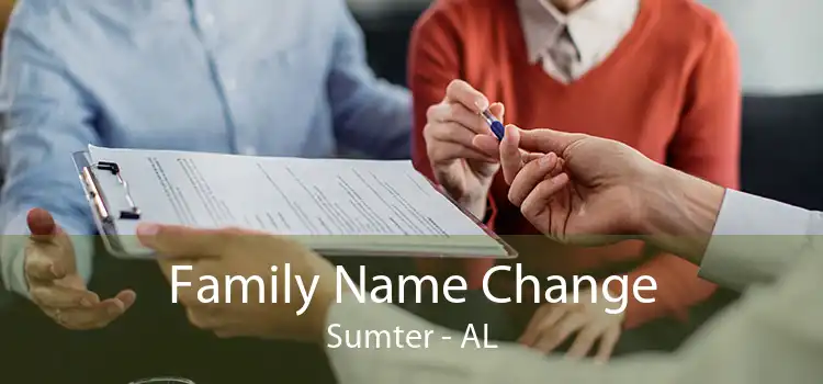  Family Name Change Sumter - AL