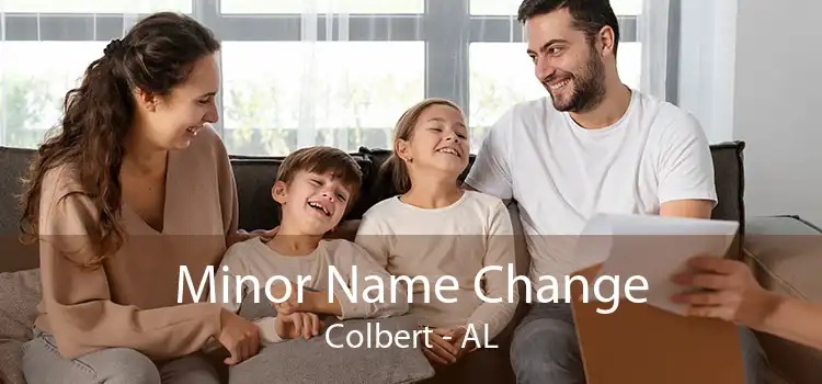  Minor Name Change Colbert - AL