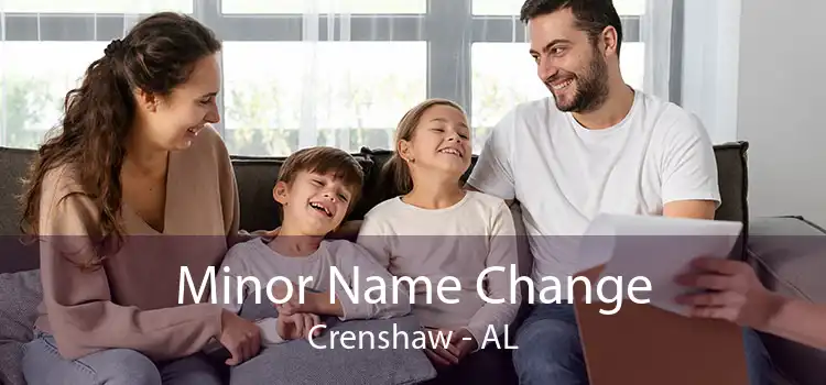  Minor Name Change Crenshaw - AL