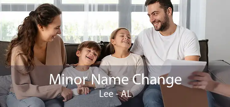  Minor Name Change Lee - AL