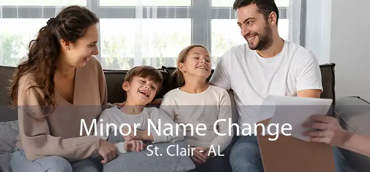  Minor Name Change St. Clair - AL