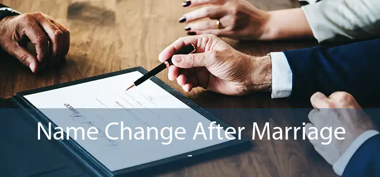  Name Change After Marriage - 