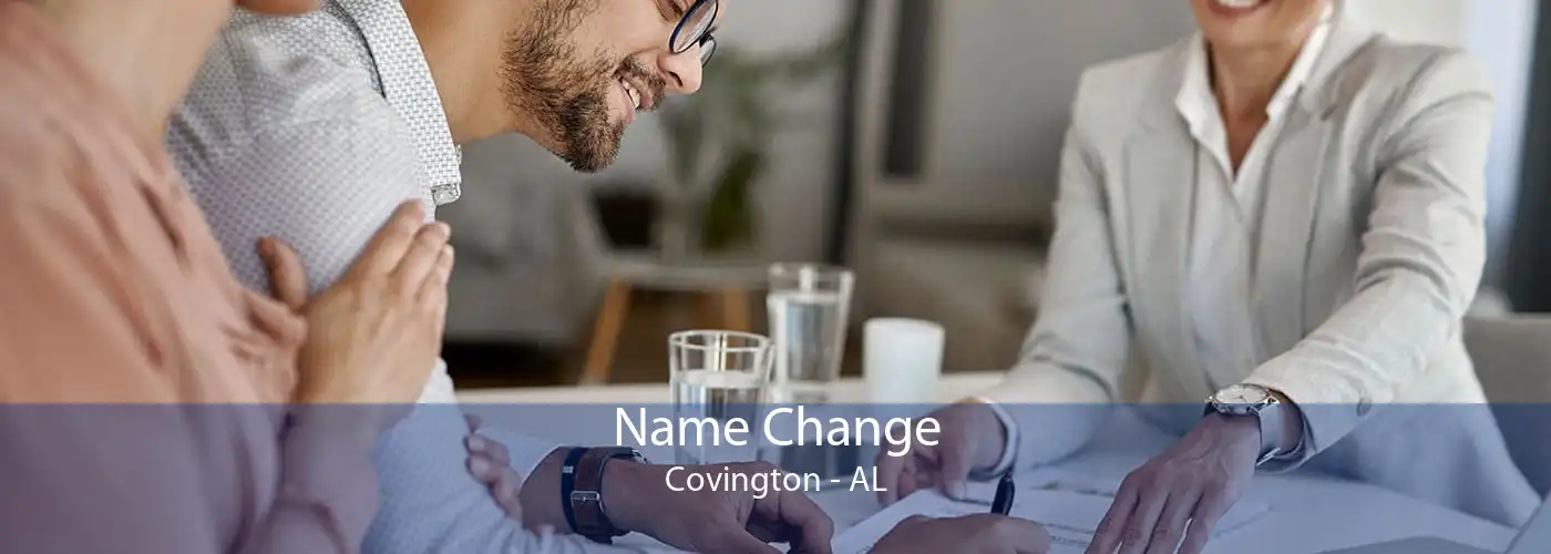  Name Change Covington - AL