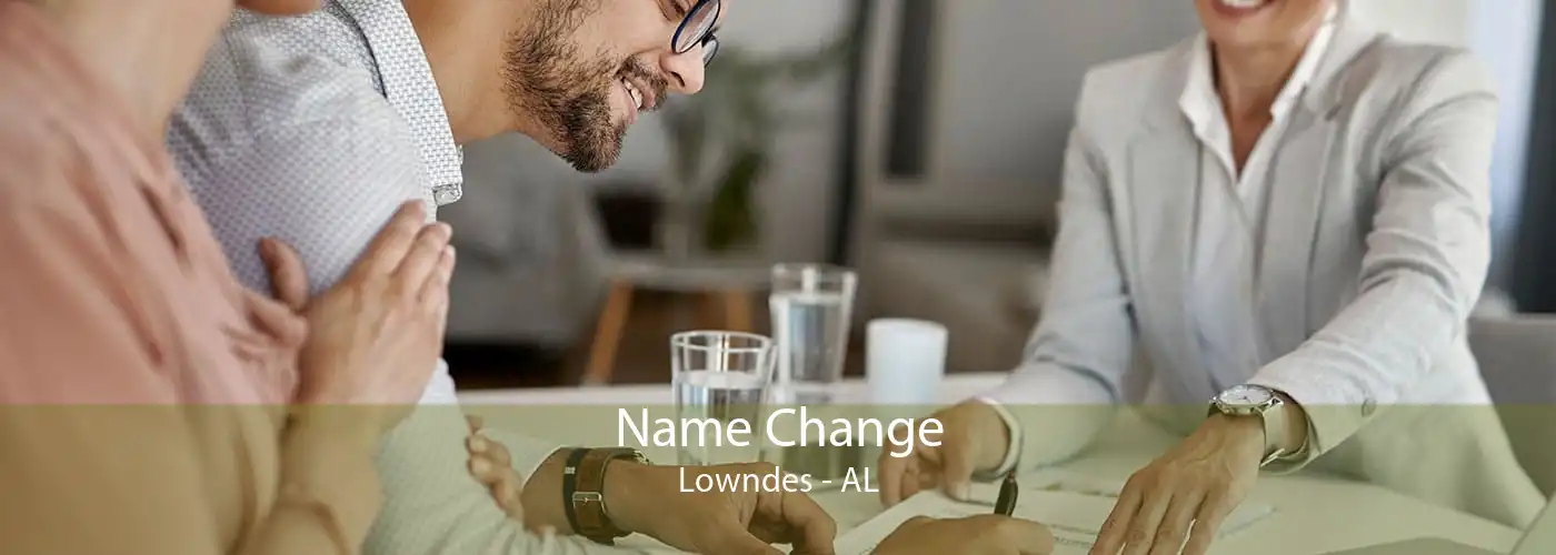  Name Change Lowndes - AL