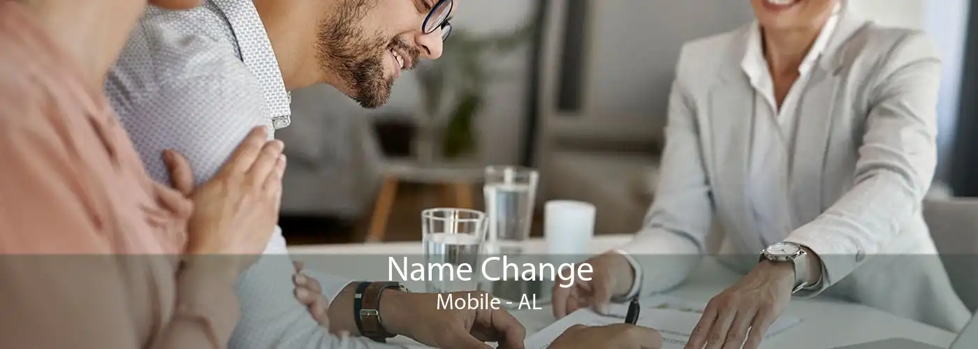  Name Change Mobile - AL