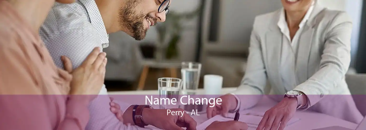  Name Change Perry - AL