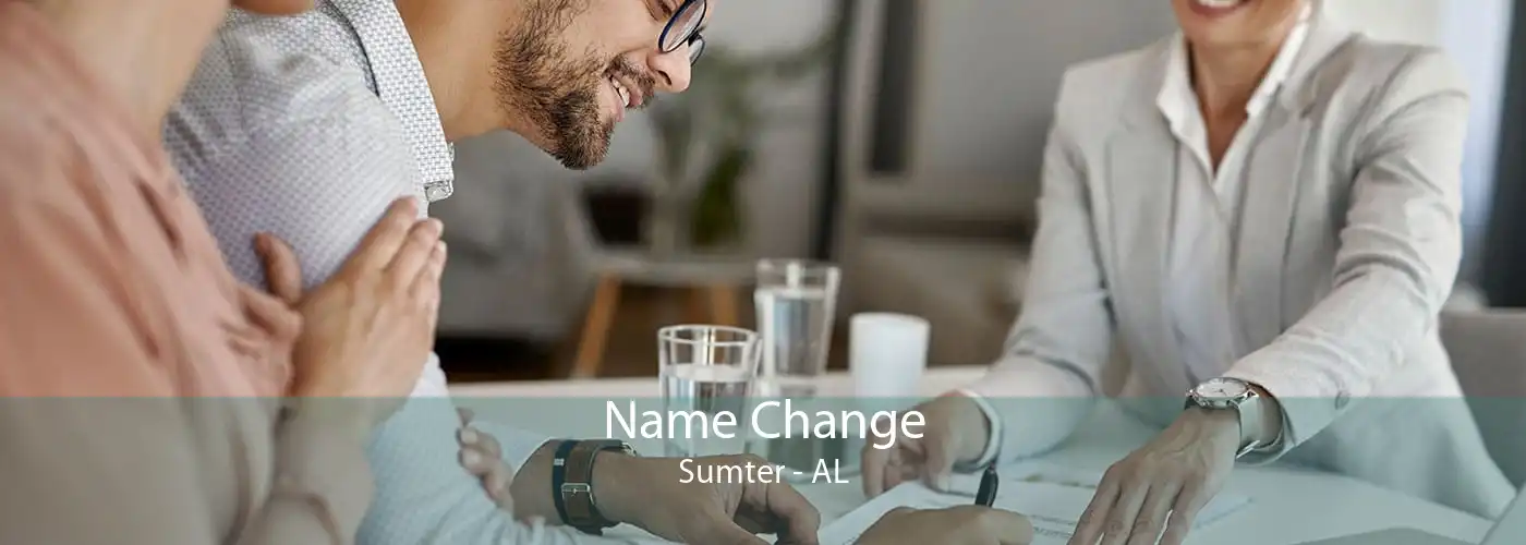  Name Change Sumter - AL